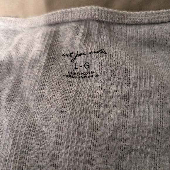 Out from Under Frilly Cropped PJ Top - Picture 2 of 2